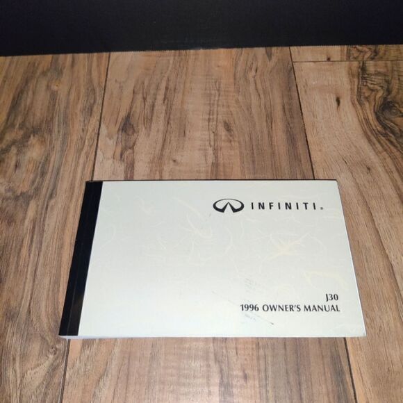 Infiniti J30 1996 Owner's Operator User Guide Manual - Picture 1 of 6